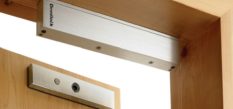 Magnetic lock installation Larkspur